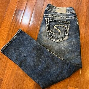 Silver Suki Mid Capri 👖